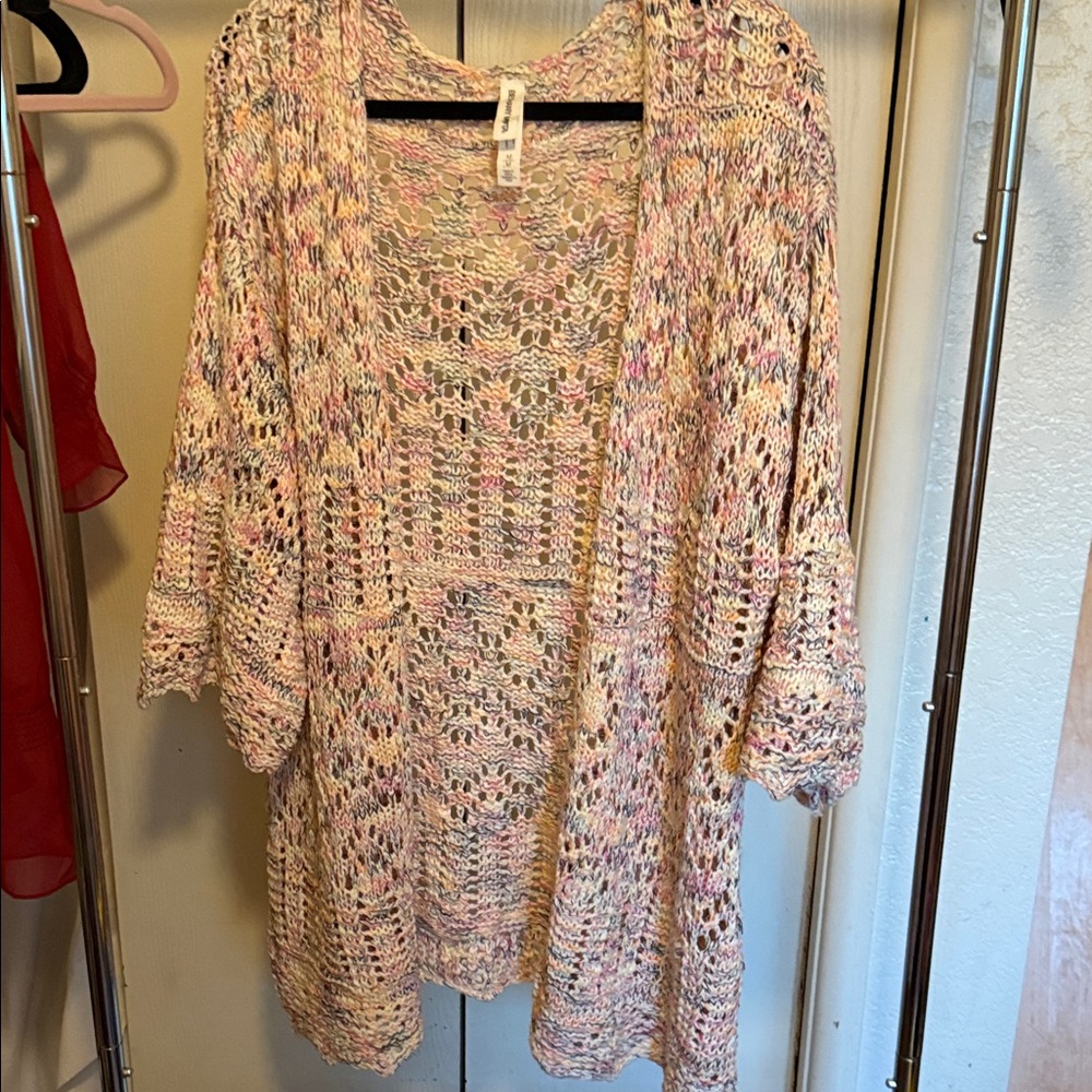 Bethany Mota Pastel Knit Women's Cardigan